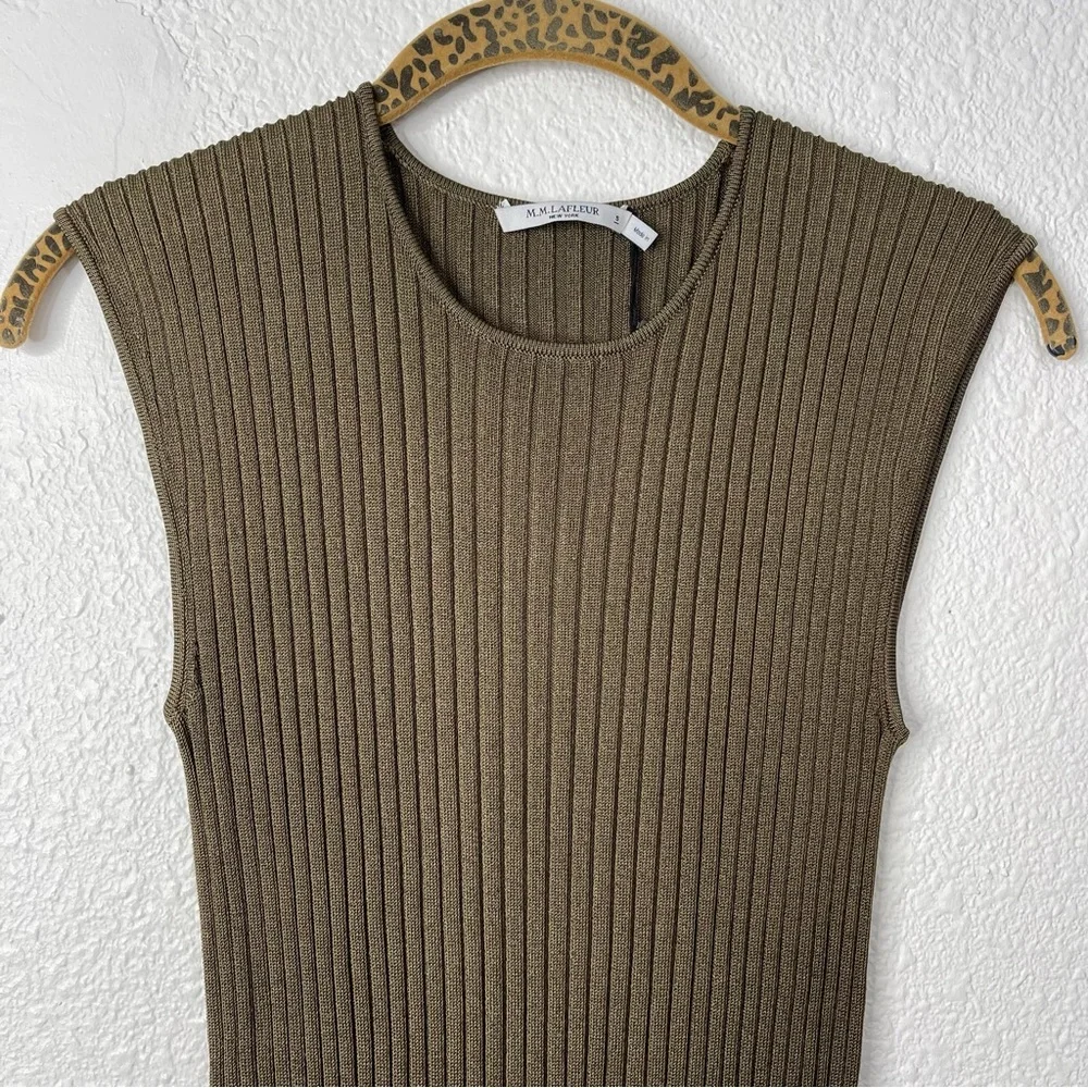 MM LAFLEUR Safari Slinky Knit Dylan Midi Dress Size Small NWT
